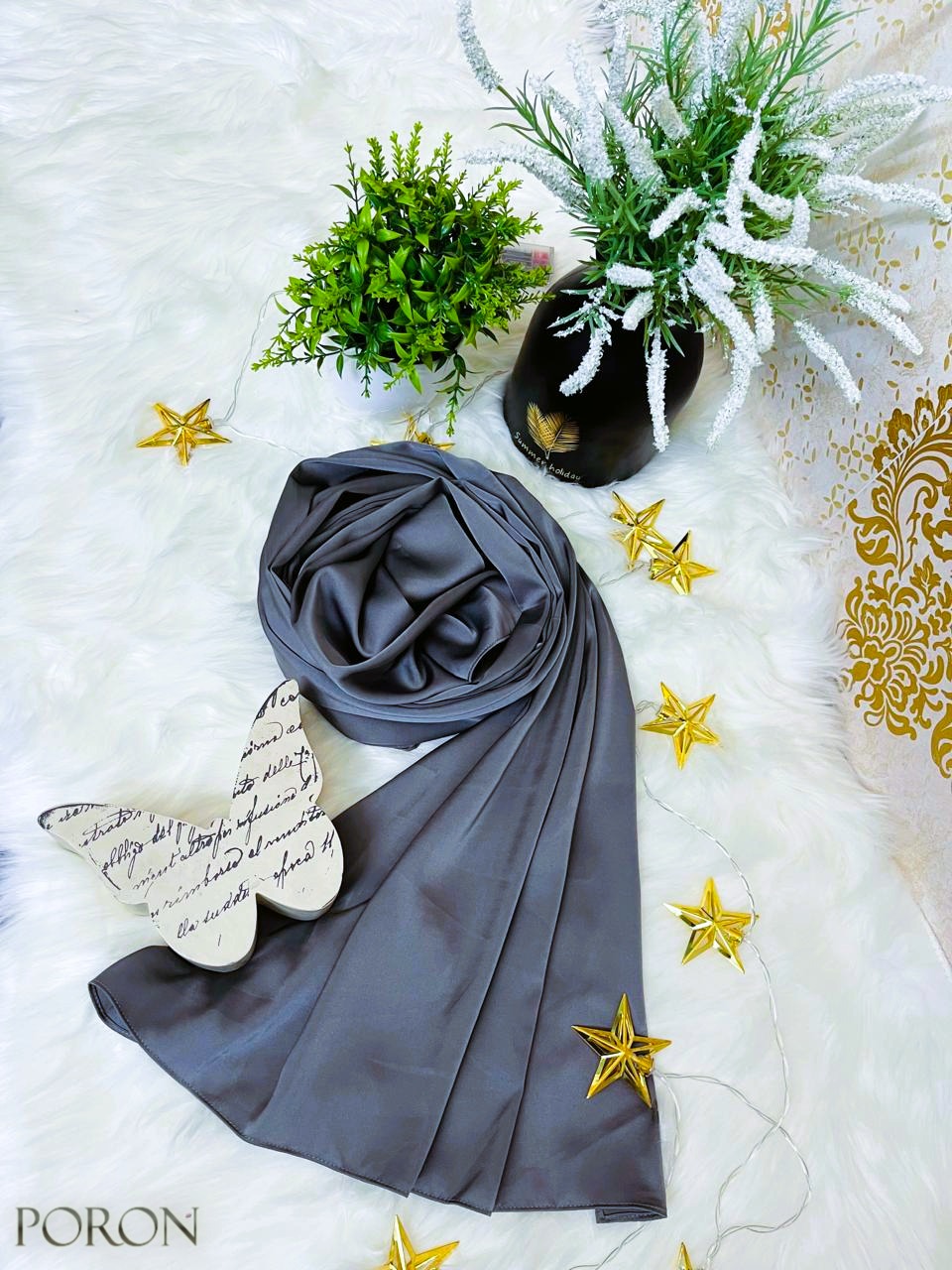 Thumbnail of Elastic Satin Hijab – Pin-Free, Premium Finish