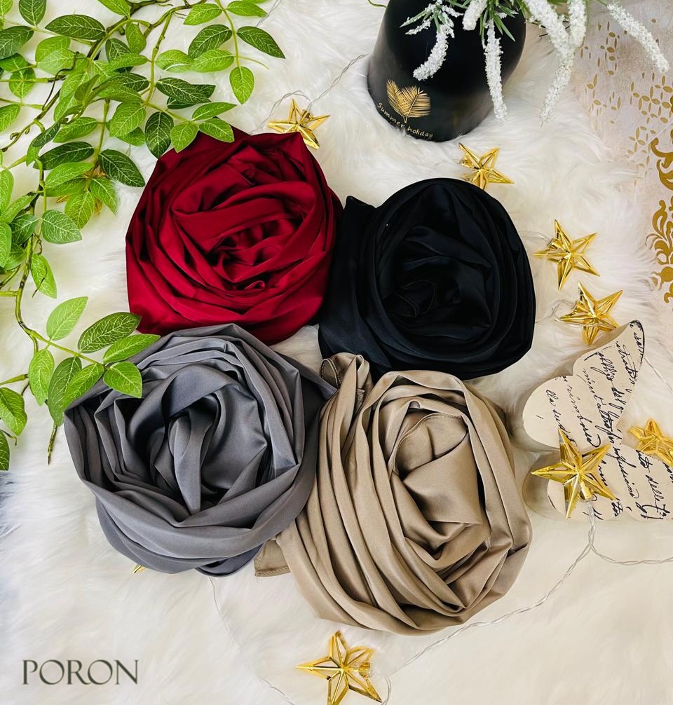 Thumbnail of Elastic Satin Hijab – Pin-Free, Premium Finish