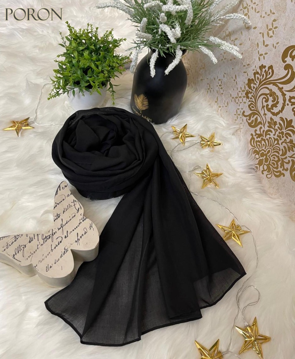 Thumbnail of Layali Japanese Cotton Hijab – Breathable, Soft & Everyday Comfortable