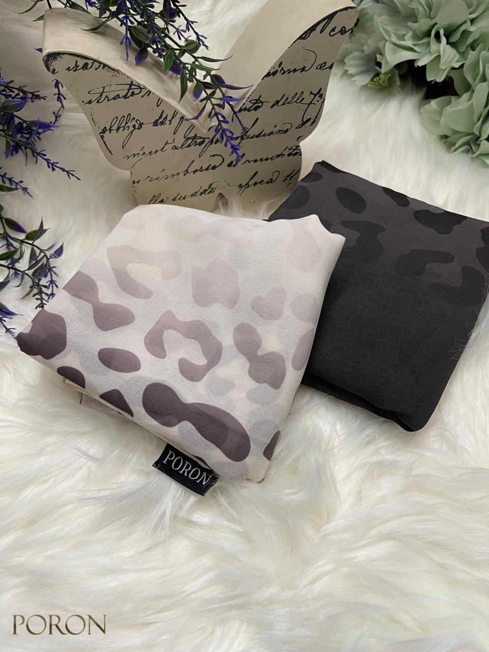 Thumbnail of Diamond Crepe - Leopard Print